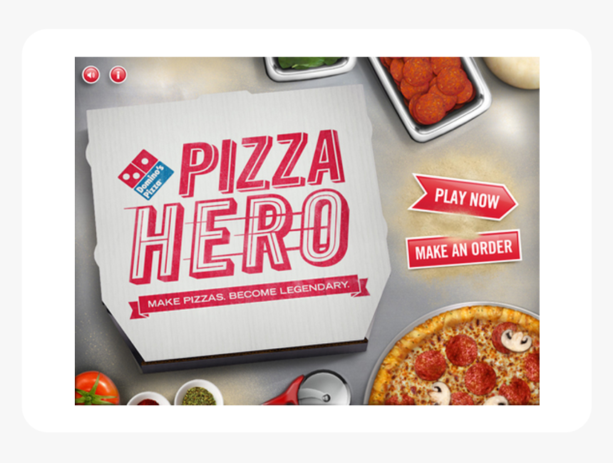 Domino's Pizza Hero For Ipad, HD Png Download, Free Download