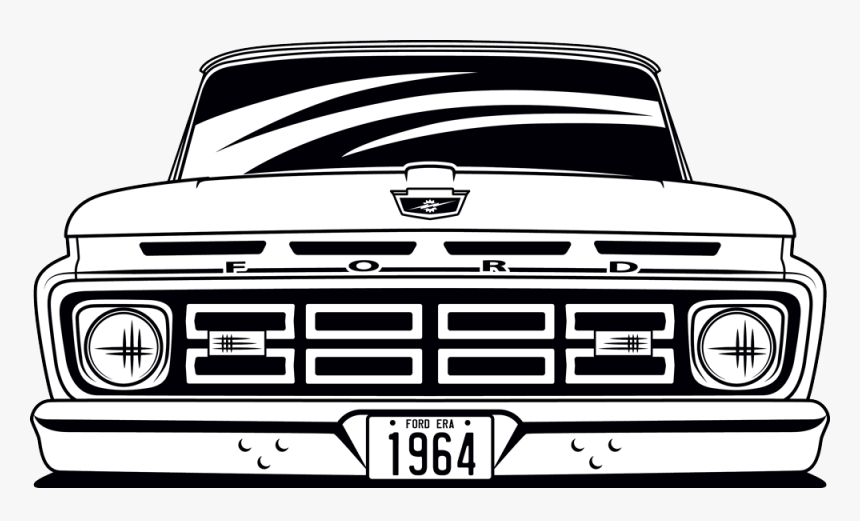 1970s Ford F100 Clipart, HD Png Download, Free Download