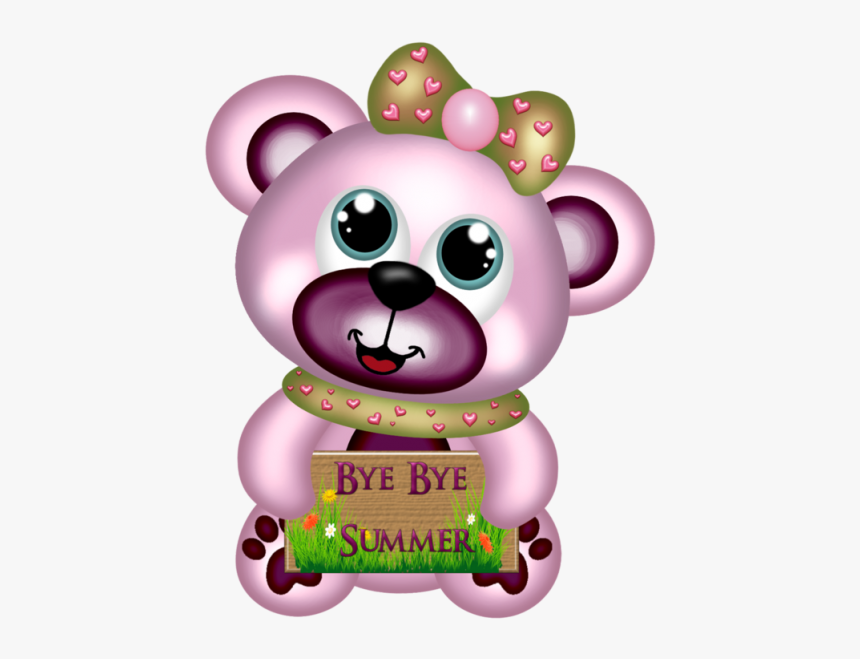 Csd Bye Bye Summerbear 02 - Cartoon, HD Png Download, Free Download