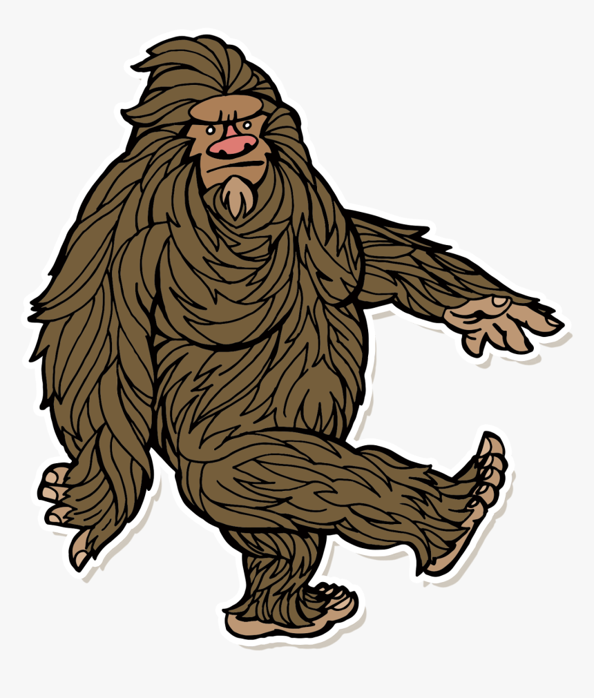 Thumb Image - Cartoon Bigfoot Clipart, HD Png Download - kindpng
