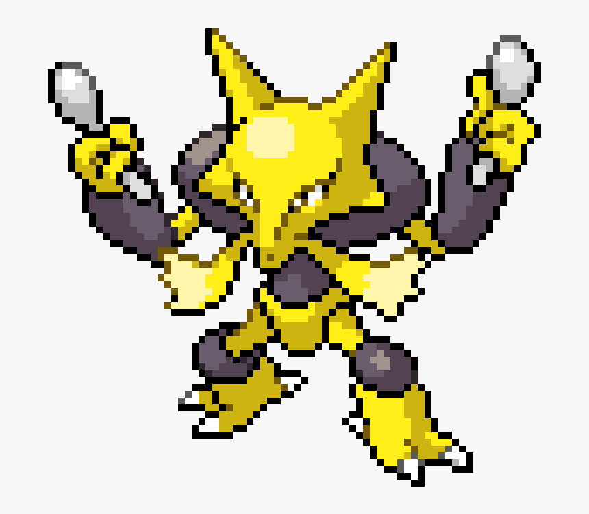 Alakazam Perler Beads, HD Png Download, Free Download