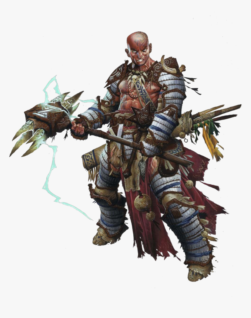 Pathfinder Barbarian, HD Png Download, Free Download