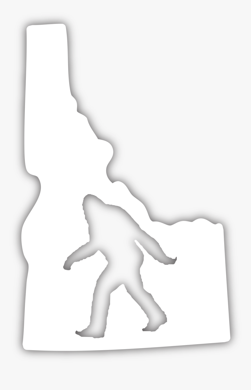 Sasquatch Id Diecut Sticker - Ice Dancing, HD Png Download, Free Download