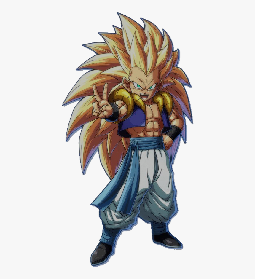 #gotenks #fusion #dragonballz #dragonballsuper #goten - Dragon Ball Gotenks Ssj3, HD Png Download, Free Download