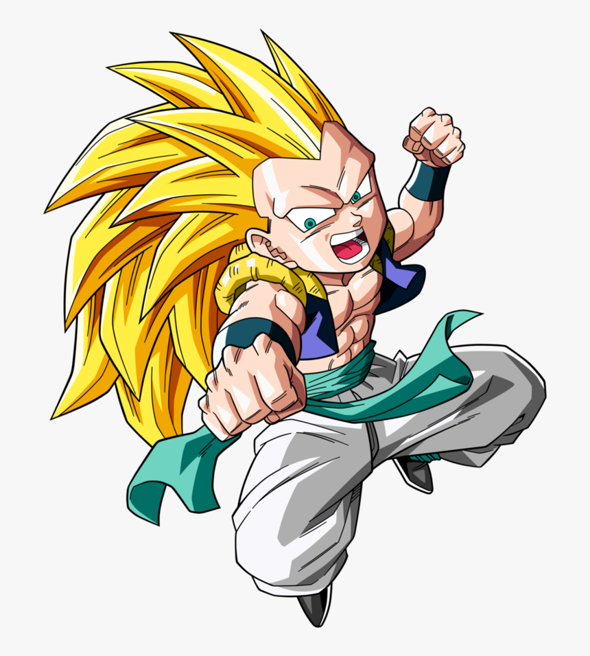 Thumb Image - Super Saiyan 3 Gotenks Png, Transparent Png, Free Download