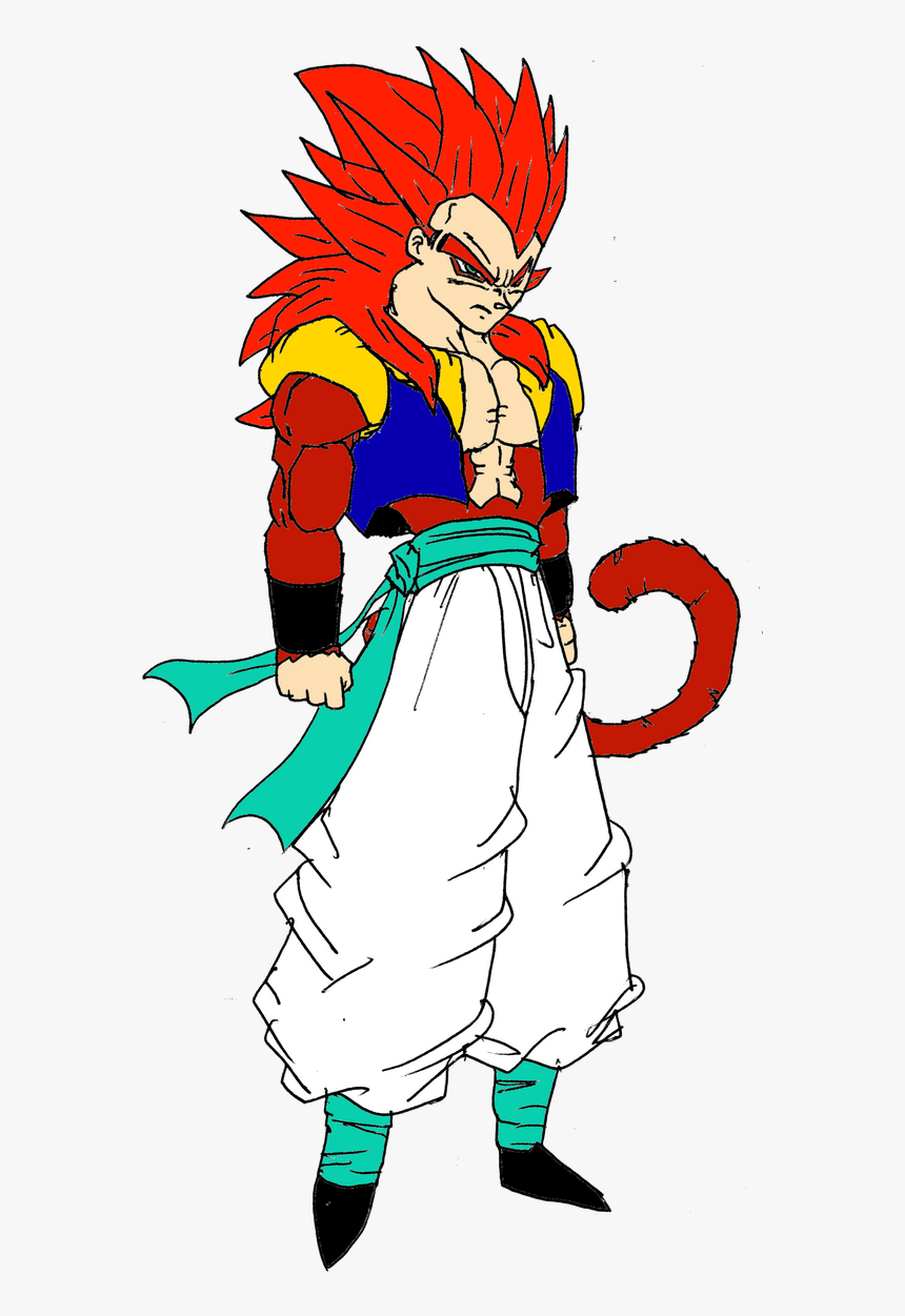 81 Gotenks Ssj4 Dragon Ball Pinterest Dragon Ball Dragon - Cartoon, HD Png Download, Free Download