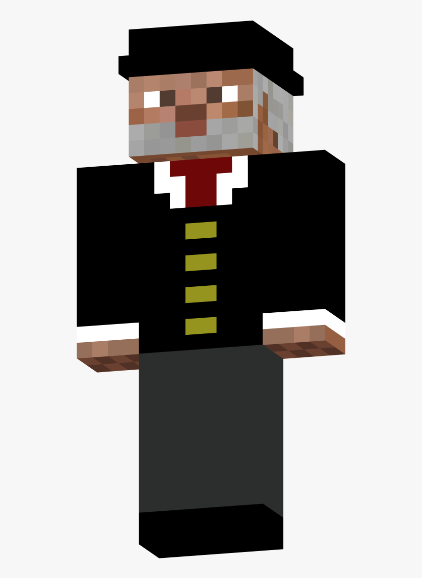 Minecraft Fanon Wiki - Minecraft Sloth Tux Skin, HD Png Download, Free Download