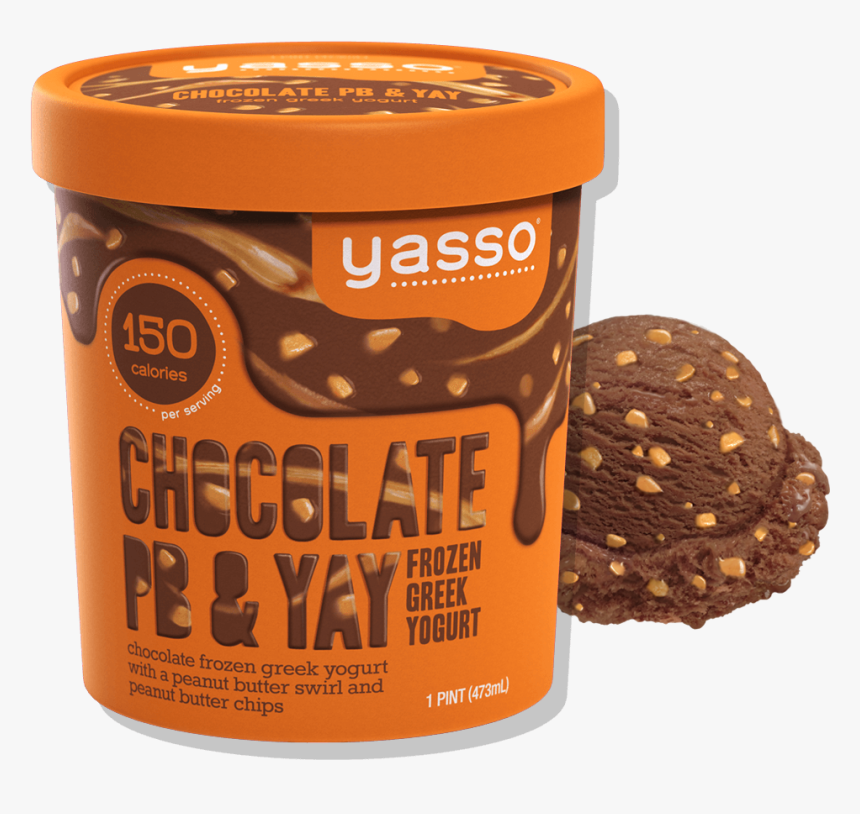 Chocolate Pb & Yay - Yasso Chocolate Peanut Butter, HD Png Download, Free Download