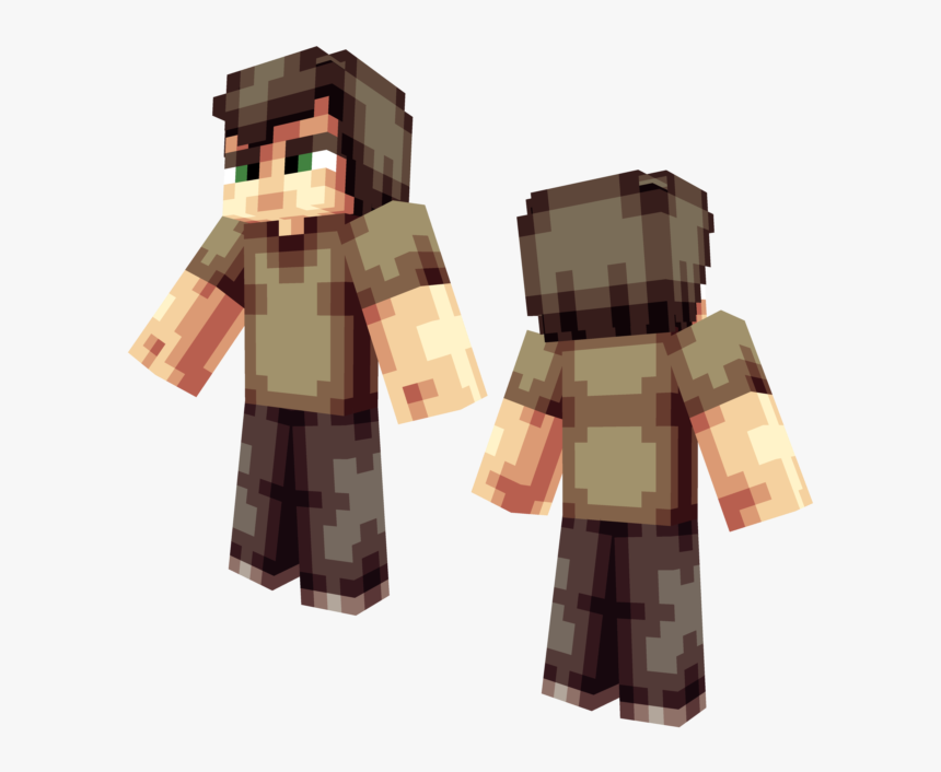 Rick Grimes Minecraft Skins , Png Download - Walking Dead Minecraft Skin, Transparent Png, Free Download