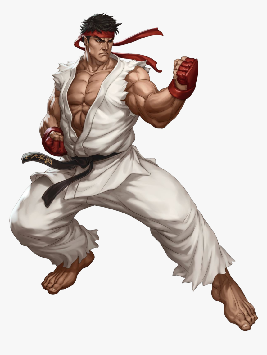 Ryurender - Ryu Street Fighter Characters, HD Png Download, Free Download