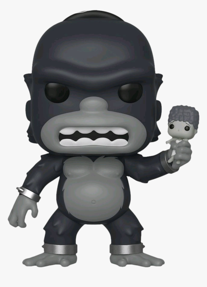 King Kong Homer Pop Vinyl Figure - King Homer Funko Pop, HD Png Download, Free Download