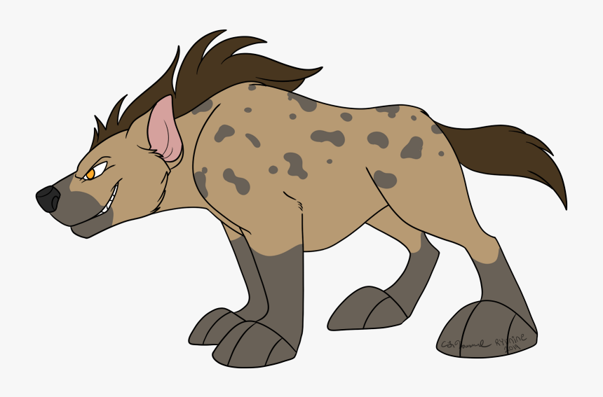 Transparent Hyena Clip Art - Spotted Hyena, HD Png Download, Free Download