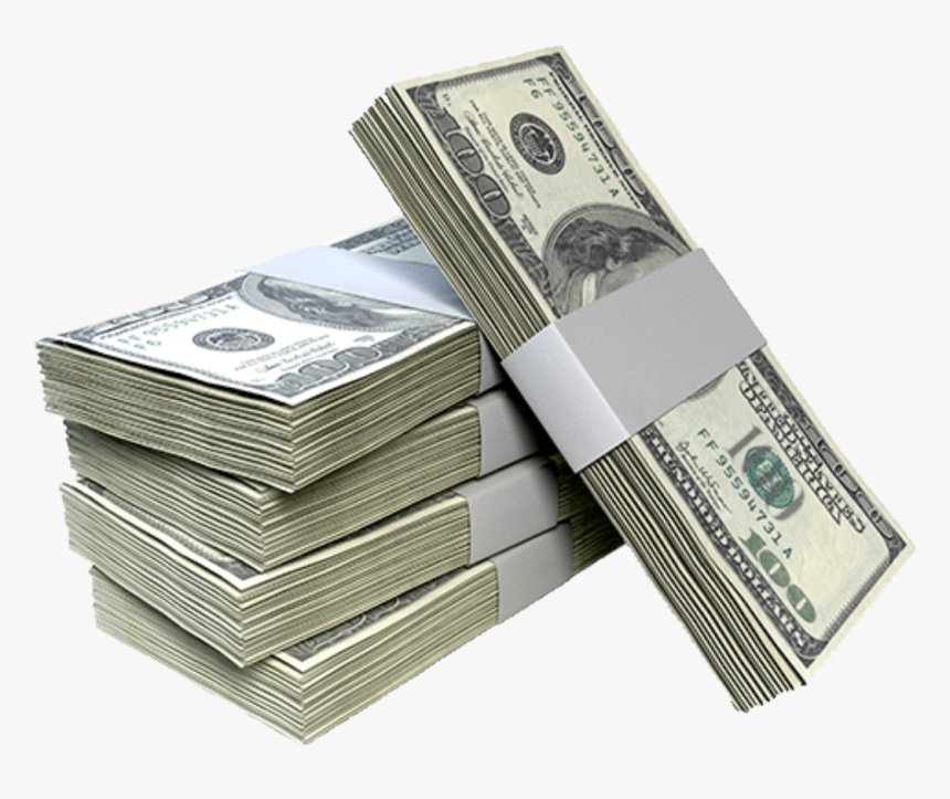 Cash, Money, And Png Image - Stack Of Money Png, Transparent Png, Free Download