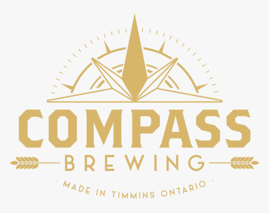 Compassbrewing Logo Gold Rgb, HD Png Download, Free Download