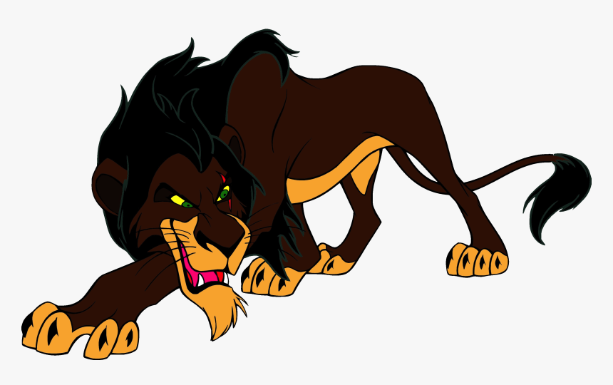 Hyena Clipart Scar - Scar Lion King Characters, HD Png Download, Free Download