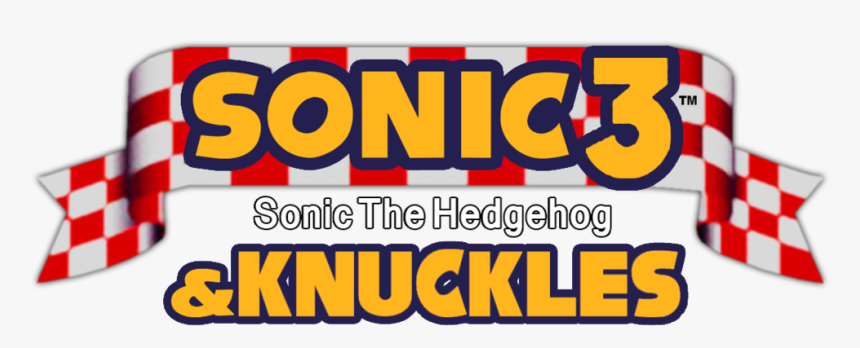 Sonic 3 And Knuckles Logo, HD Png Download, Free Download