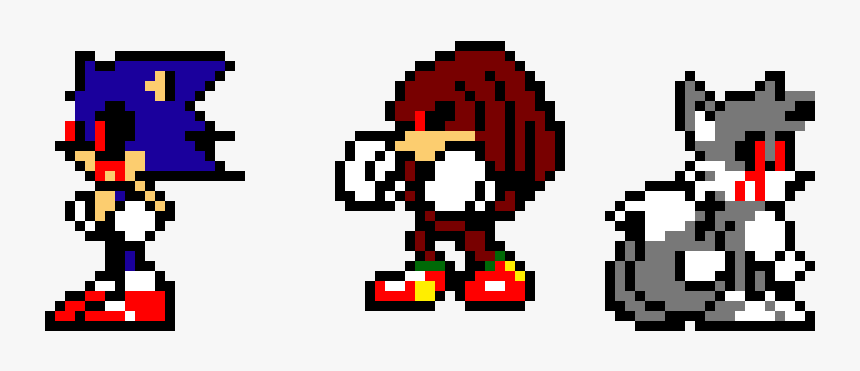 Sonic Exe Tails Exe Knuckles Exe, HD Png Download, Free Download