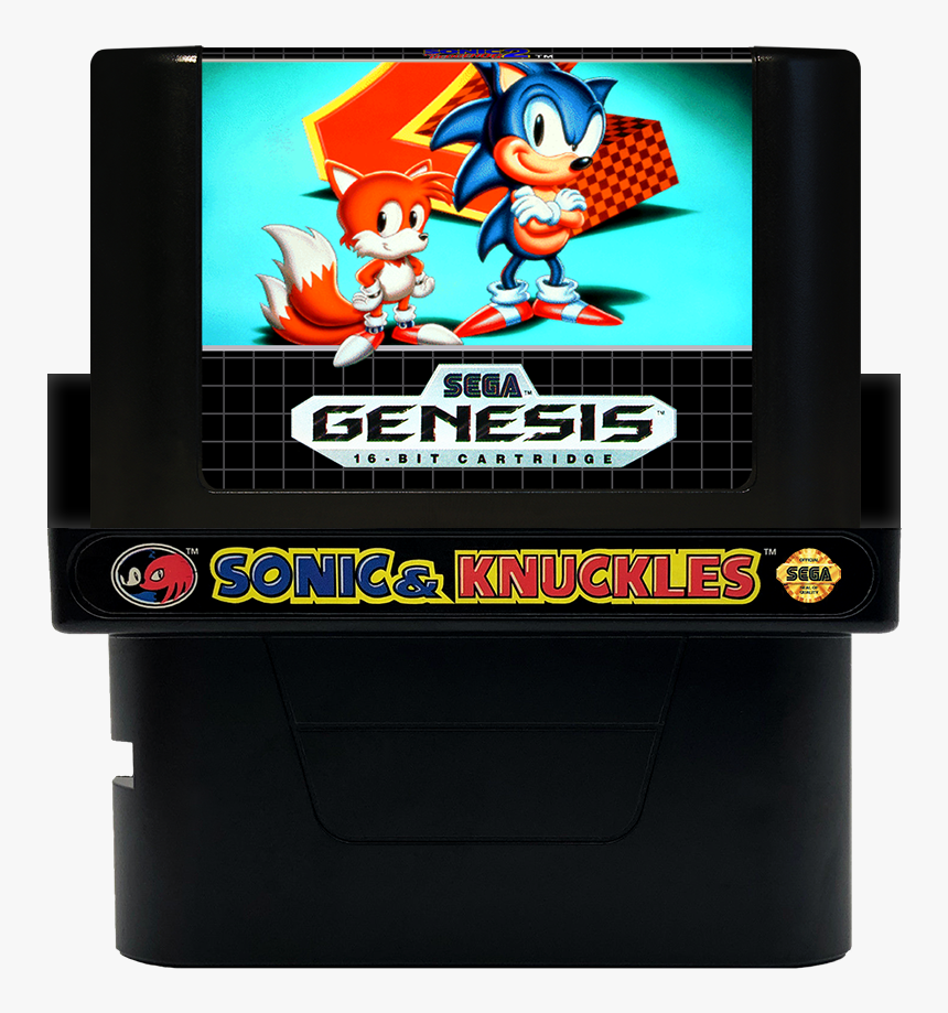 Thumb Image - Sonic The Hedgehog 2 Cartridge, HD Png Download, Free Download