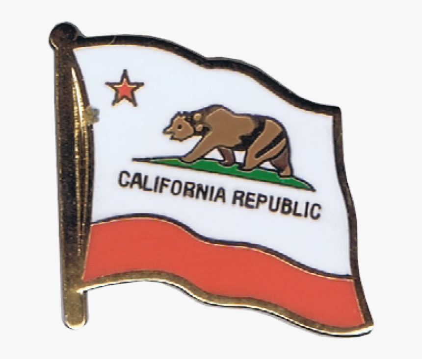 Usa California Flag Pin, Badge - Capital Flag Of California, HD Png Download, Free Download