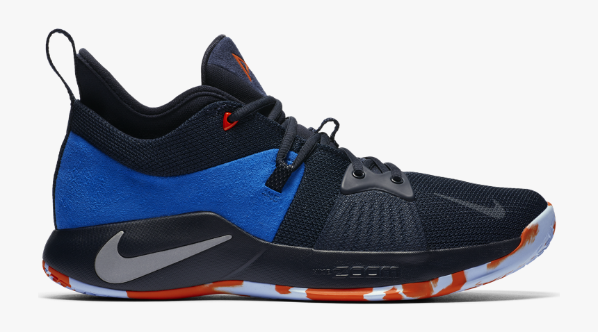 Nike Pg 2 "home Craze - Pg 13 Orange And Blue, HD Png Download, Free Download