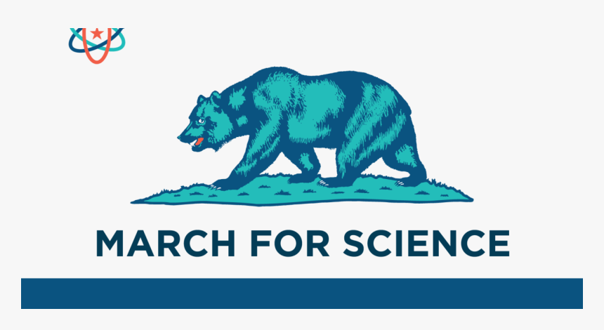 March For Science Sacramento - California Flag, HD Png Download, Free Download