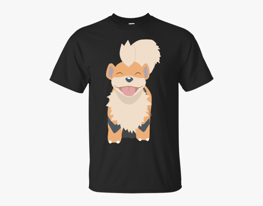 Playful Growlithe T Shirt & Hoodie - Hyuga Clan T Shirt, HD Png Download, Free Download