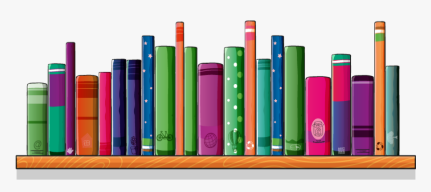 #mq #book #books #shelf - Caterpillar Reading A Book Clipart, HD Png Download, Free Download