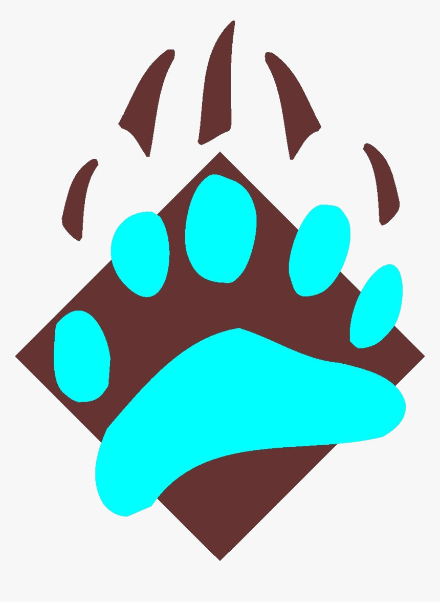 Bear Paw Veterinary Service Logo , Png Download, Transparent Png, Free Download