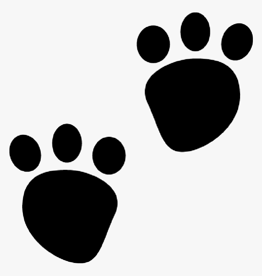 Bear Paw Clipart Bear Paw Clip Art Bear Paws Clipart - Cartoon Teddy Bear Footprints, HD Png Download, Free Download