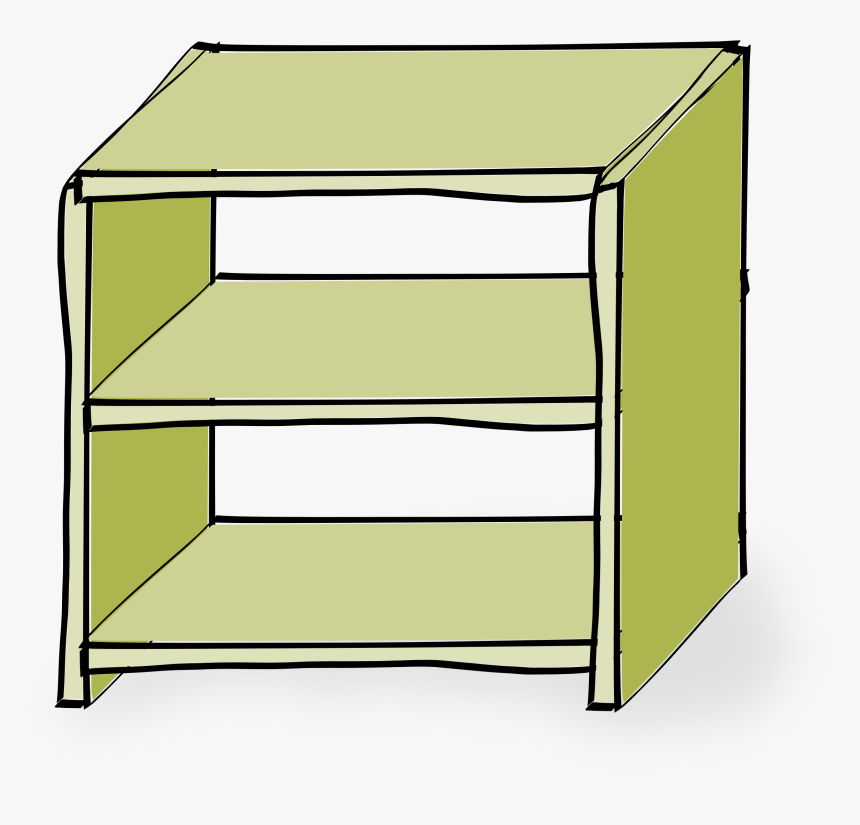 Transparent Clip Art Book - Shelf Clipart, HD Png Download, Free Download