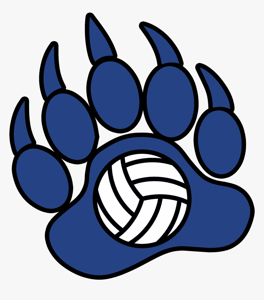 Cms Bear Paw-volleyball - Happy Fathers Day Netball Dad, HD Png Download, Free Download