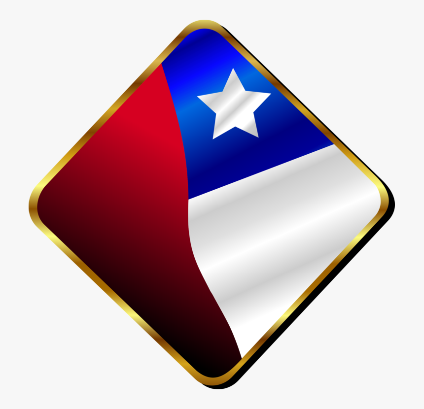 Red And Blue Flag Country With Star, HD Png Download, Free Download