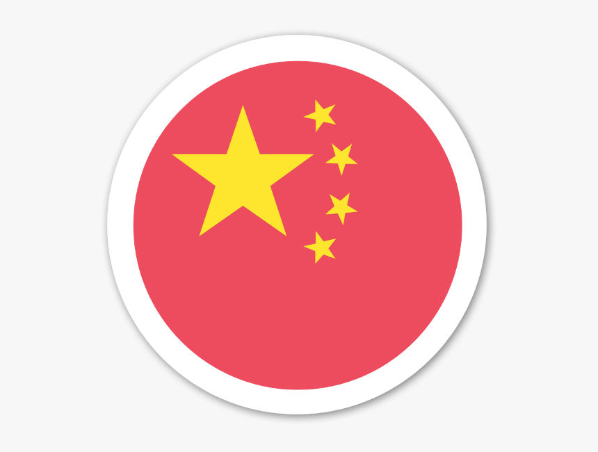 China Flag Sticker - Hands Of Victory, HD Png Download, Free Download