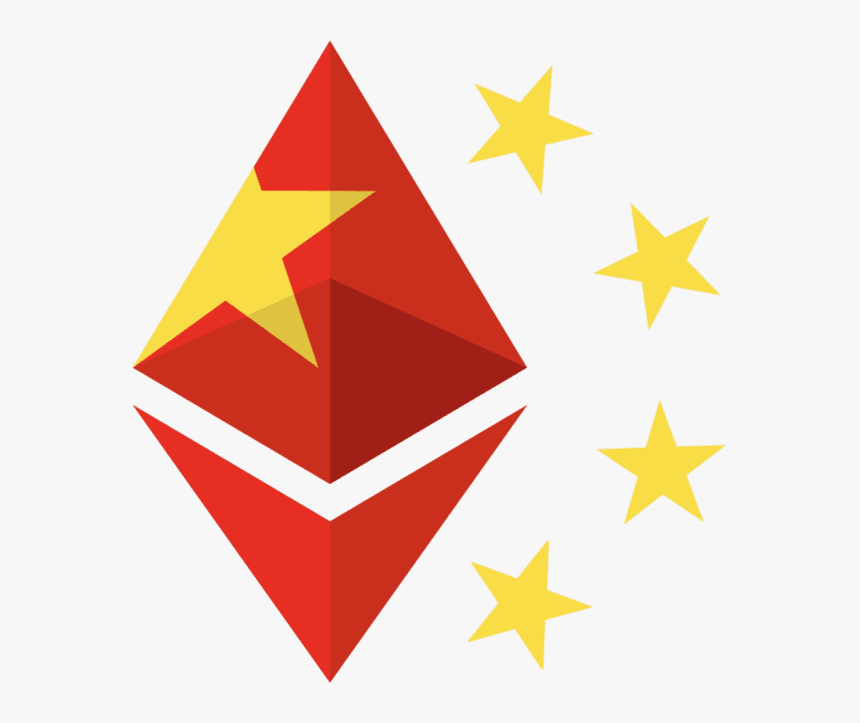 The Chinese Government Can"t Reach The Brakes On Ethereum - Chinese Flag Stars Png, Transparent Png, Free Download