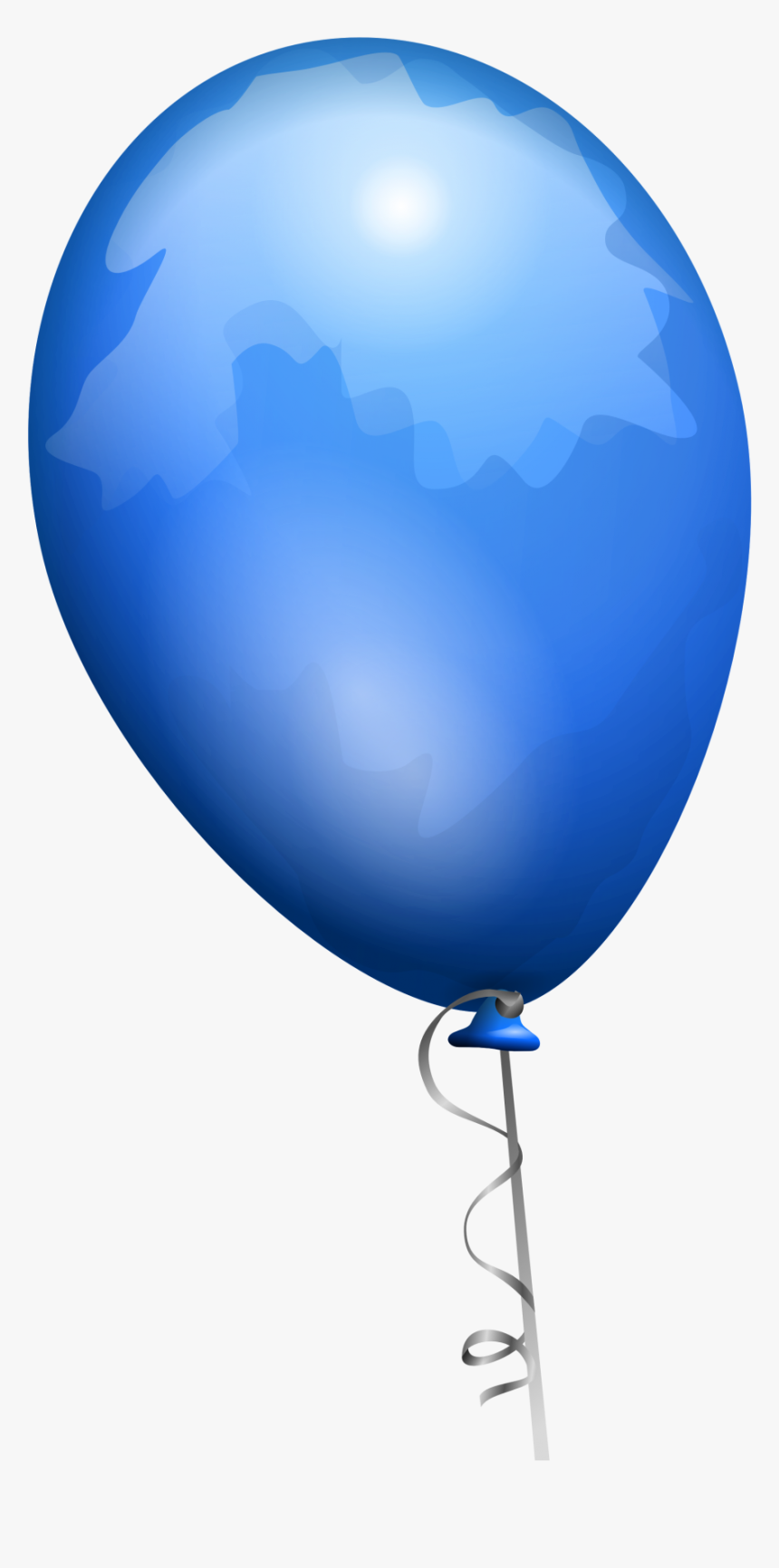 Blue Party Balloon Png Image - Transparent Red It Balloon, Png Download, Free Download