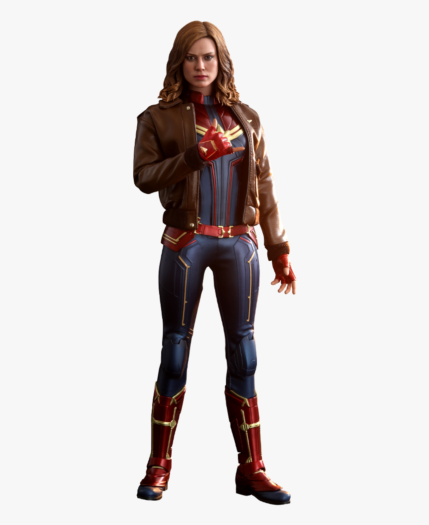 Captain Marvel Png - Captain Marvel Figure, Transparent Png, Free Download