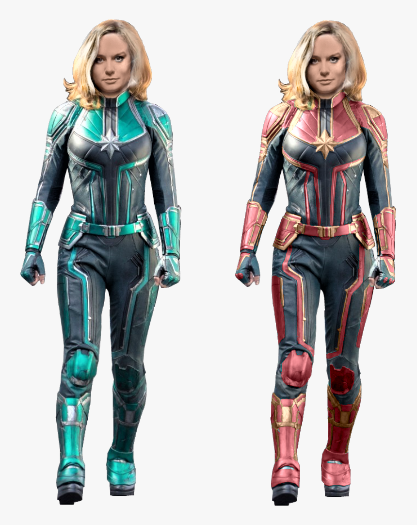 Mcu Captain Marvel - Halloween Costumes Captain Marvel, HD Png Download, Free Download