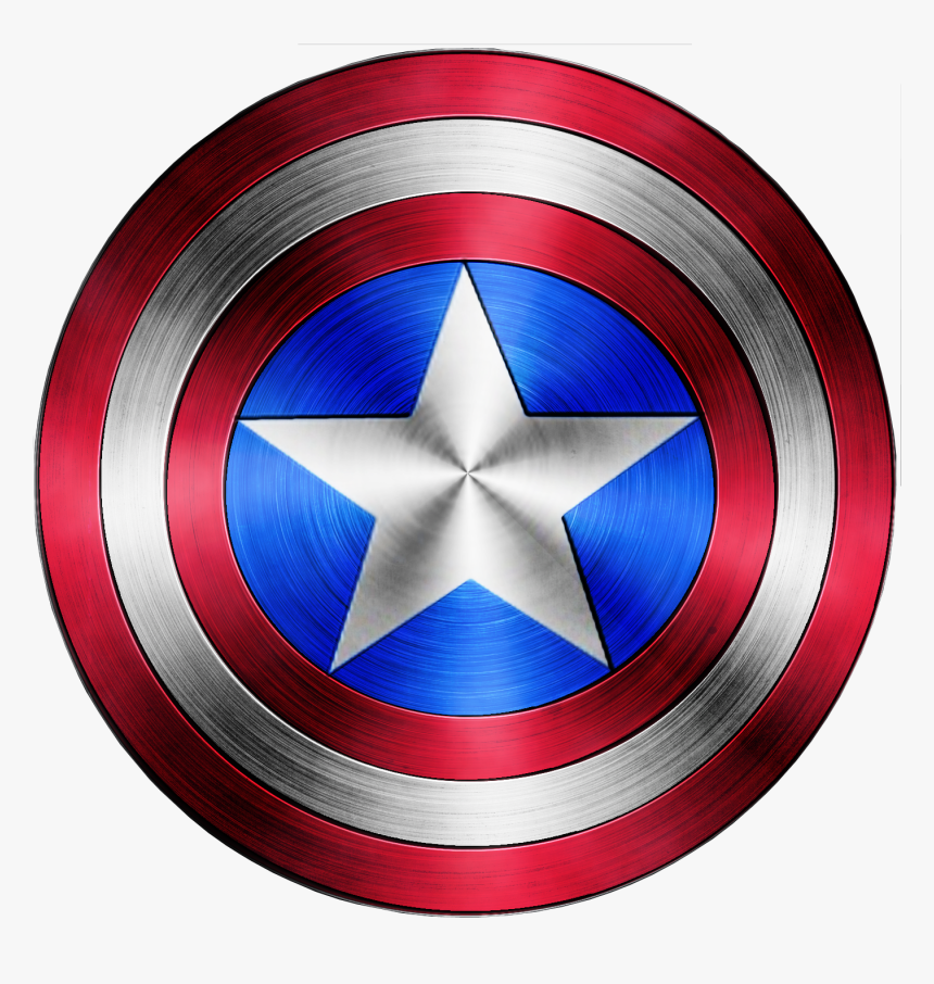 Captain America Logo Png - Captain America Shield, Transparent Png, Free Download