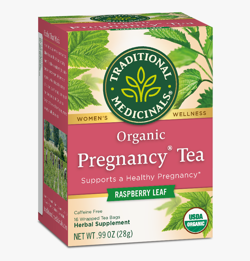 Pregnancy® Tea Package - Organic Raspberry Leaf Tea, HD Png Download, Free Download