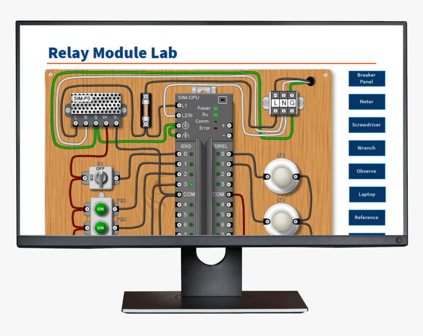 Troubleshooting Plc Circuits , Png Download - Programmable Logic Control Simulator, Transparent Png, Free Download