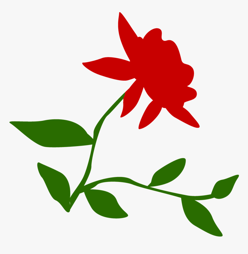 Red Rosebud Cliparts 27, Buy Clip Art - Vidya Herbs Logo, HD Png Download, Free Download