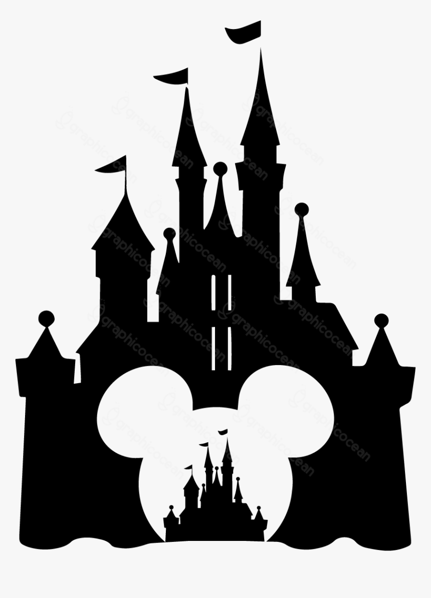 Disney Castle Silhouette, HD Png Download, Free Download