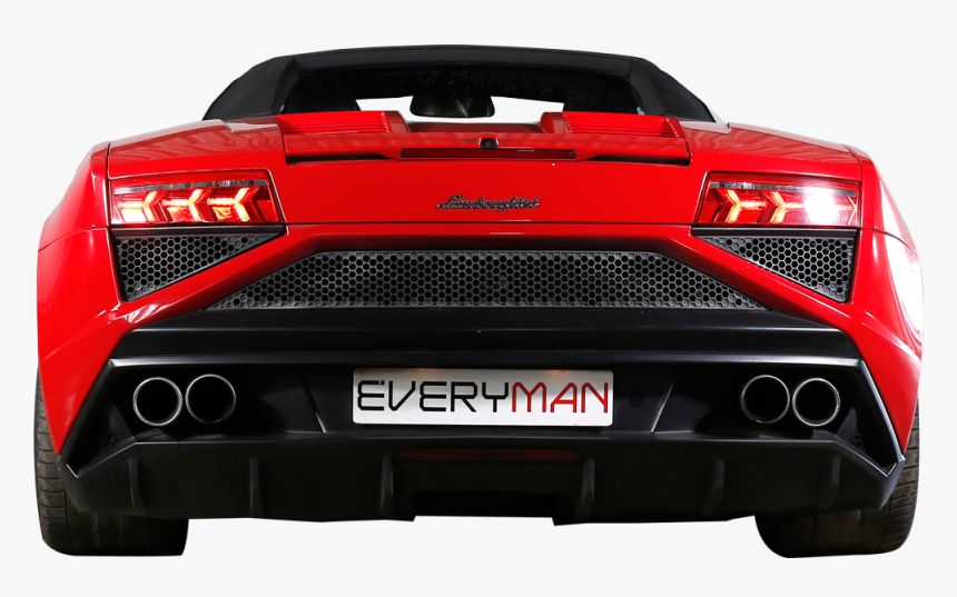 Transparent Trans Am Clipart - Lambo Back Png Transparent, Png Download, Free Download