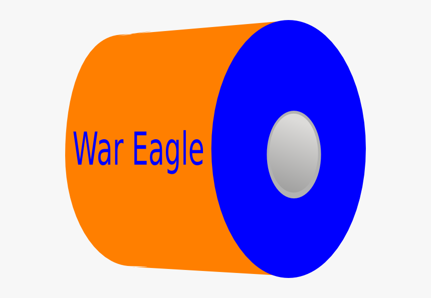 War Eagle Toilet Paper Svg Clip Arts - Clip Art, HD Png Download, Free Download