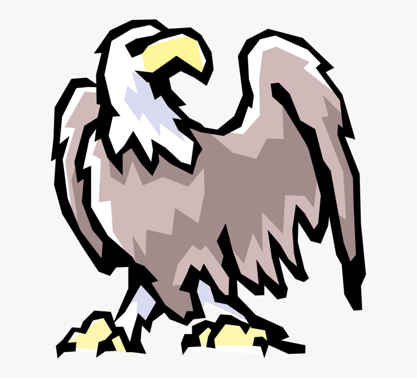 Vector Illustration Of American Bald Eagle National, HD Png Download, Free Download