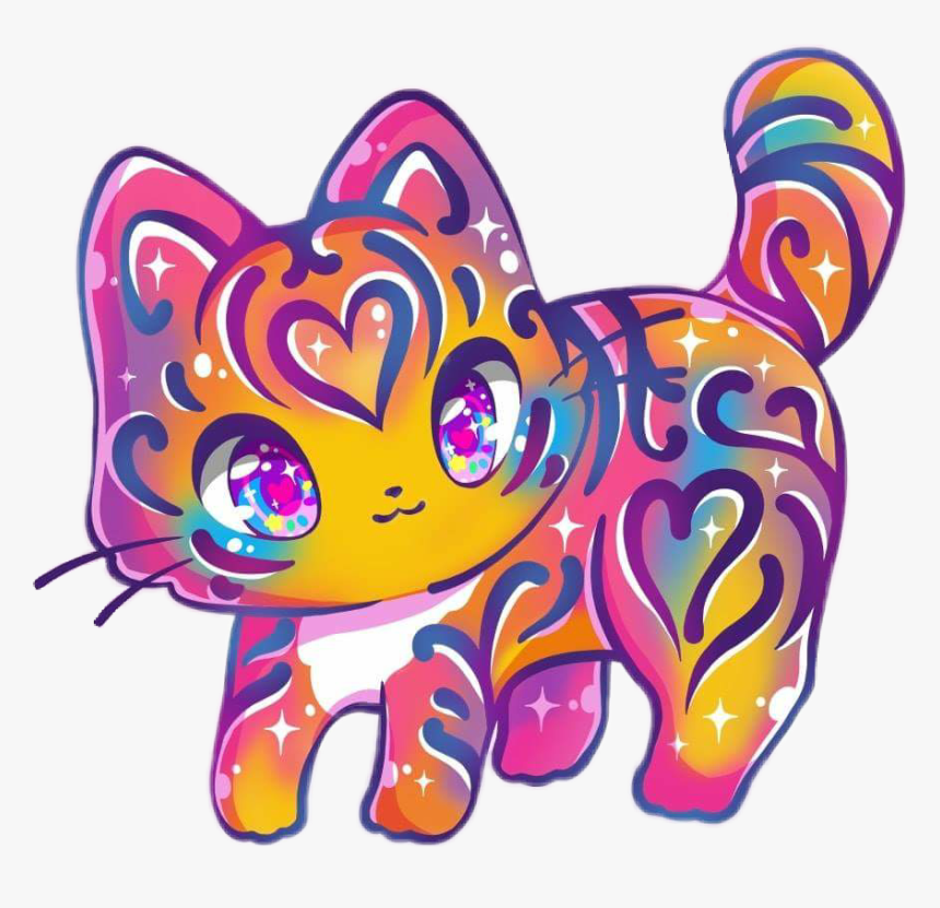 Jenniillustrations Cat Gato Lisafrank Colorcat - M Jenni Cute Drawings, HD Png Download, Free Download