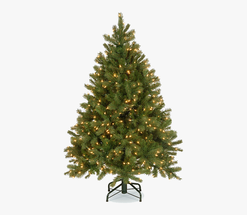 Christmas Tree Png - 5 Ft Christmas Tree Pre Lit, Transparent Png, Free Download