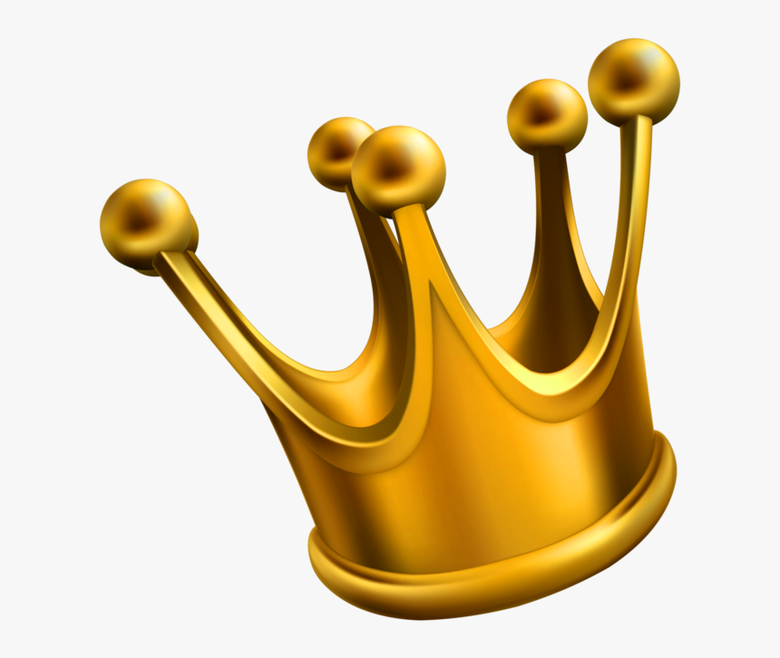 Simple Golden Crown Png Clipa - Gold Crown Transparent Background, Png Download, Free Download