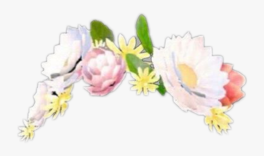 #flowercrown #snapchat #tumblr #like#freetoedit - Snapchat Filter Transparent Background, HD Png Download, Free Download