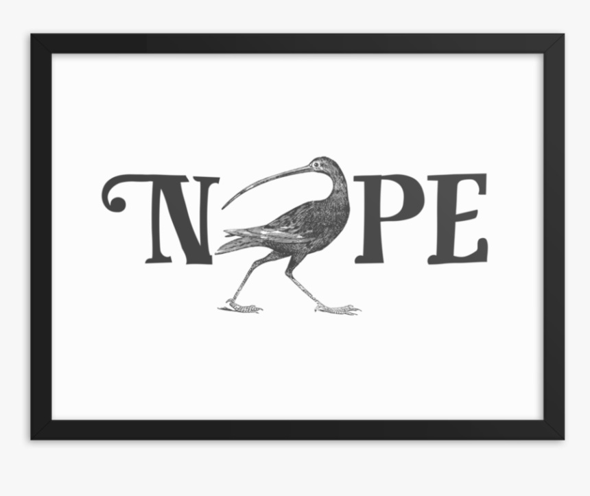 Nope Framed"
 Srcset="data - Marabou Stork, HD Png Download, Free Download